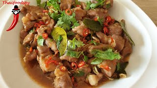 Thai Pork with Lemongrass, Ginger \u0026 Lime Leaves Recipe #Thaifood