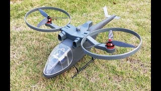 RTF (Optional FPV VR System) Scorpion Tilt-Rotor VTOL Ducted Fan RC Helicopter