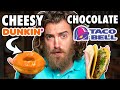 Cheesy Chocolate Food vs. Chocolate Cheesy Food Taste Test