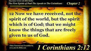 1 Corinthians Chapter 2 - Bible Book #46 - The Holy Bible KJV Read Along Audio/Video/Text