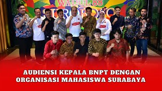 Organisasi Mahasiswa di Surabaya Siap Dukung Program Kerja BNPT