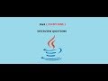 Java Developer  - Exceptions Interview Questions