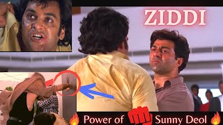 Sunny Deol Lal Singh fight scene | Bollywood Superhit movie Ziddi   HD 1080p