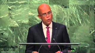 UN Speeches: Haiti President Michel Martelly