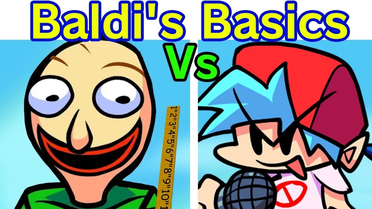 Friday Night Funkin Vs Baldi S Basics In Funkin Full Week Fnf Mod
