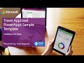 Travel Approval PowerApps - Install and Setup