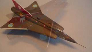 HASEGAWA 1/72 Saab J35 Draken - A Conversion \u0026 Tripple Building Review