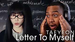 TAEYEON 태연 'Letter To Myself' MV Reaction!