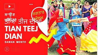 Tian Teej Dian | Sawan Month | ਤੀਆਂ ਤੀਜ ਦੀਆਂ | ਸਾਉਣ ਮਹੀਨਾ |