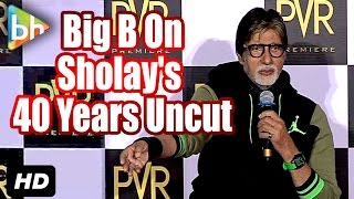 Event Uncut: Amitabh Bachchan Speaks About 40 Years Of Sholay