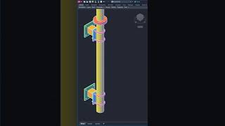 #autocad _9 | Flatshot - 3d to 2d  |  short