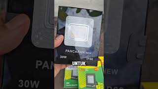 Pancaran Lampu Sorot Taman LED Outdoor #ngeunboxing