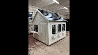 Inside View to TreeHouse Kids Playhouse Arctic Auk by WholeWoodPlayhouses