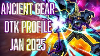 YUGIOH Ancient Gear OTK Deck Profile UPDATE 2025