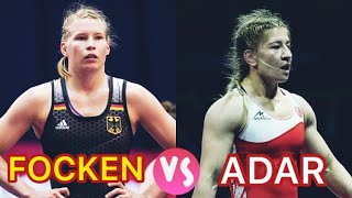 Yasemin Adar(Tur) vs Alina Focken(Ger) YASAR DOGU 2019  10-3