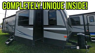 SO DIFFERENT! Look in this Sprinter Travel Trailer! 330KBS