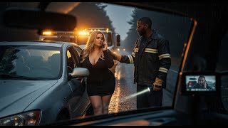 Her Car Broke Down In The Storm — The Black Tow Truck Driver Repaired More Than Her Engine