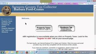How to Access the County Treasurer Site from Realist