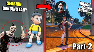 Nobita Found SERBIAN DANCING LADY GTA 5 | Shinchan \u0026 Nobita Find SERBIAN DANCING LADY GTA V (Hindi)