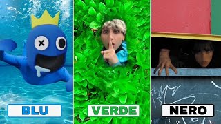 NASCONDINO NEL TUO COLORE CON  IL MOSTRO BLU E MERCOLEDÌ…😰 *cosa succederà?*