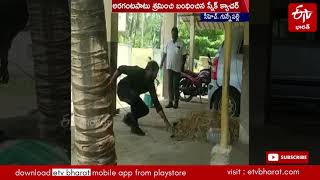 కోనసీమ జిల్లా లో పాము కలకలం || A six-foot rattlesnake found in a barn