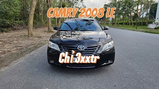 Phiên bản giới hạn khi các bác mua mới lên đến hơn 2 tỉ, Camry 2008 nhập Mỹ bây giờ chỉ có hơn 300tr