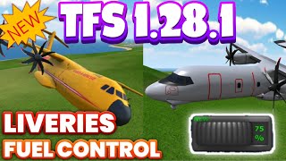 TFS UPDATE 1.28.1 IS OUT - FULL REVIEW | LIVERIES, FUEL CONTROL | Turboprop Flight Simulator 1.28.1