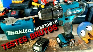 TESTES BRUTOS DA MAKITA HP333DWYE