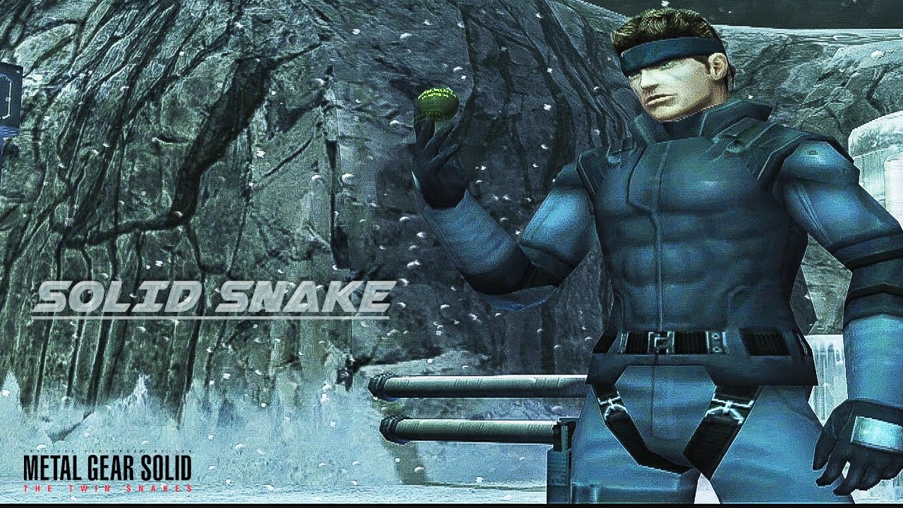 Most Badass Solid Snake Scenes Moments Metal Gear Solid 1 Hd Remake