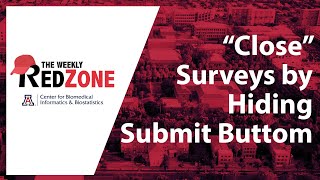 REDZone - "Close" Surveys by Hiding Submit Button