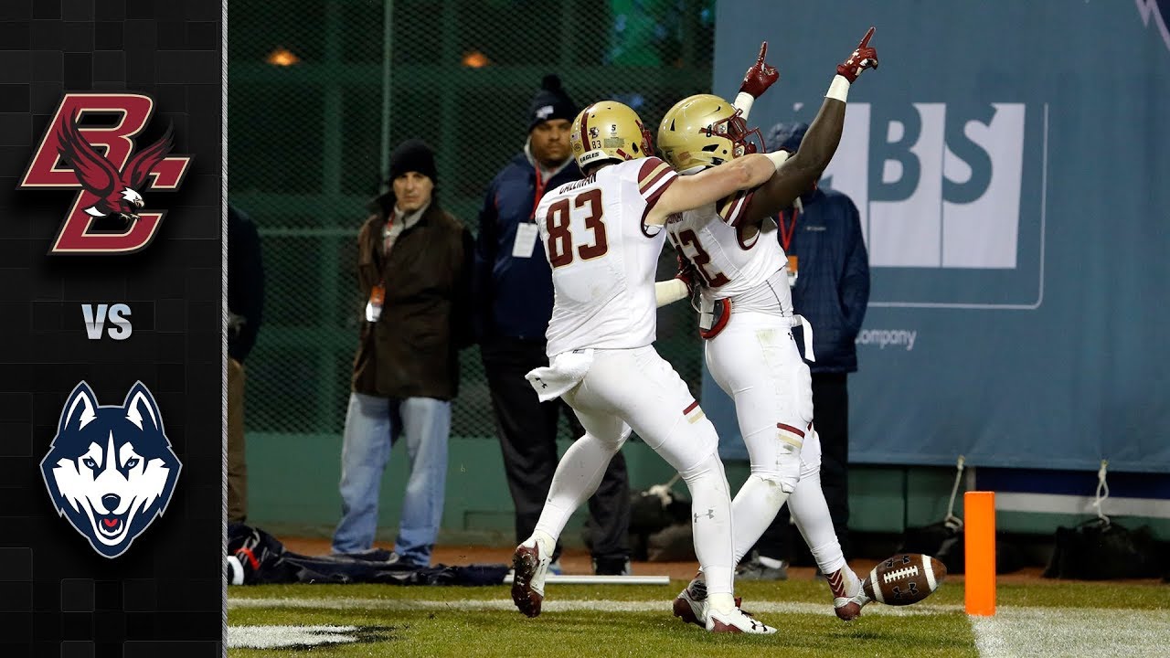 Boston College Vs. UConn Football Highlights (2017) - YouTube