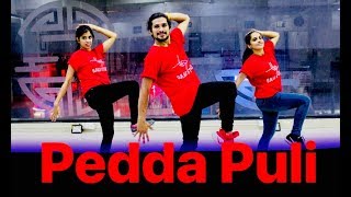 Pedda Puli dance video song | teen maar dance | Chal Mohan Ranga Movie Songs | saadstudios