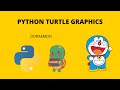 How to make Doraemon using python |Python turtle |python projects |