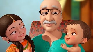 Dadaji (Grand Father) | Hindi Rhymes for Children | Infobells