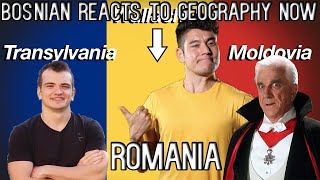 Bosnian reacts to Geography Now - ROMANIA