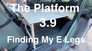 Victor EZ micro^camper #3.9 Finding My E Legs #hondaelement #hondaelementcamper #selfbuildcamper