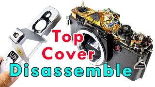 How To Disassemble Top Cover Minolta XG Camera