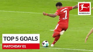 Top 5 Goals • Gnabry, Haaland & Co | Matchday 1 -2020/21
