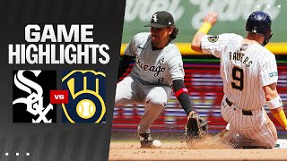 White Sox vs. Brewers Game Highlights (6/2/24) | MLB Highlights