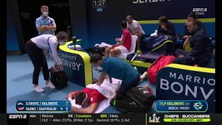 ATP CUP 2021  Djokovic and Krajinovic vs Raonic and Shapovalov-Extended Highlights(Serbia vs Canada)
