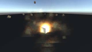 Unity3D - Basic Explosion Test