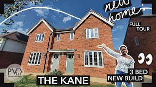 Touring a LOVELY £350K 3 Bedroom Spacious New Build House UK | Bloor Homes The Kane Show Home