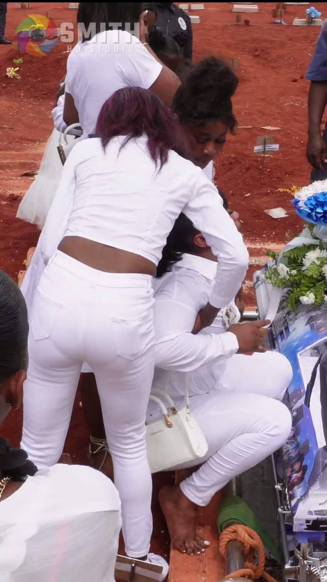 it's so hard sometimes to say goodbye to the one you love #jamaicafuneral #funeral