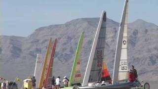 Landsailing at Ivanpah