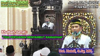 TIGA PERSIAPAN MENYAMBUT RAMADHAN