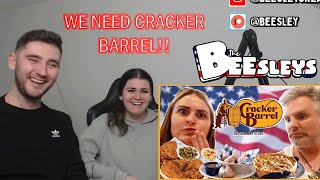 Brits Try [CRACKER BARREL] For The First Time! (British Couple Reacts)