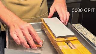 The Art of Whetstone Sharpening: Relaxation and Focus