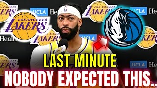 😱FOR THIS NOBODY EXPECTED! ANTHONY DAVIS OUT OF THE LAKERS! PELINKA CONFIRMS! TODAY'S LAKERS NEWS