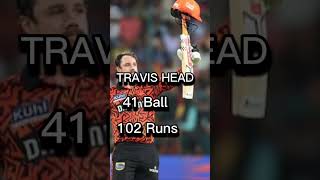 TRAVIS HEAD CENTURY VS RCB | SRH VS RCB | #rcbvssrh #travishead #ipl #cricket #shorts