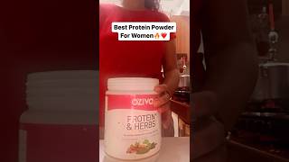 Best Protein Powder for Women😍| Oziva Protein \u0026 Herb Powder🔥#shorts #oziva #ytshort #protienpowder